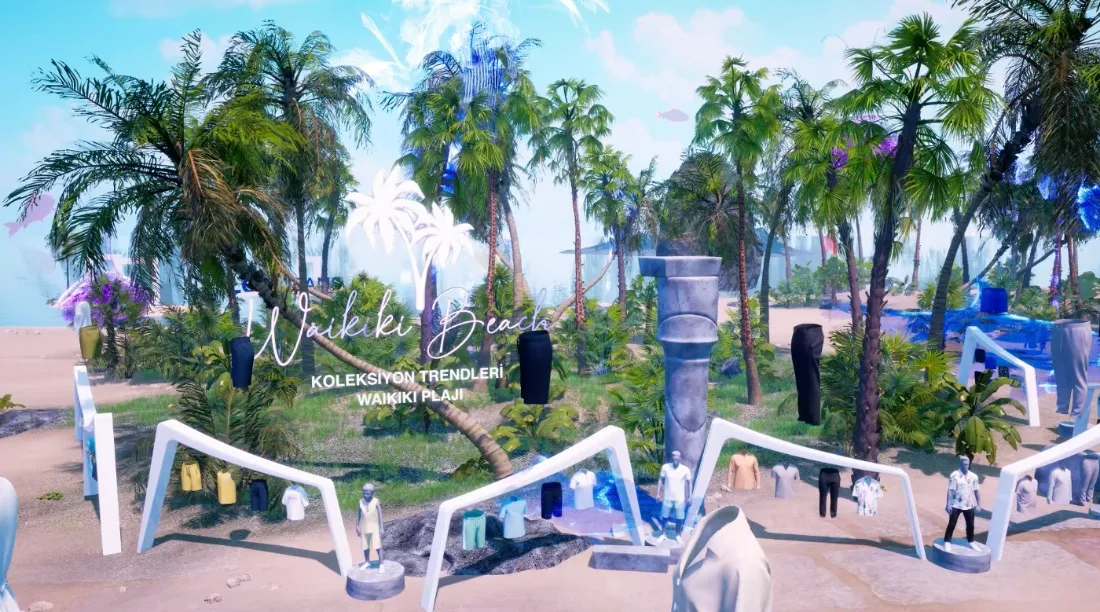 Metastore Waikiki Beach sahnesi
