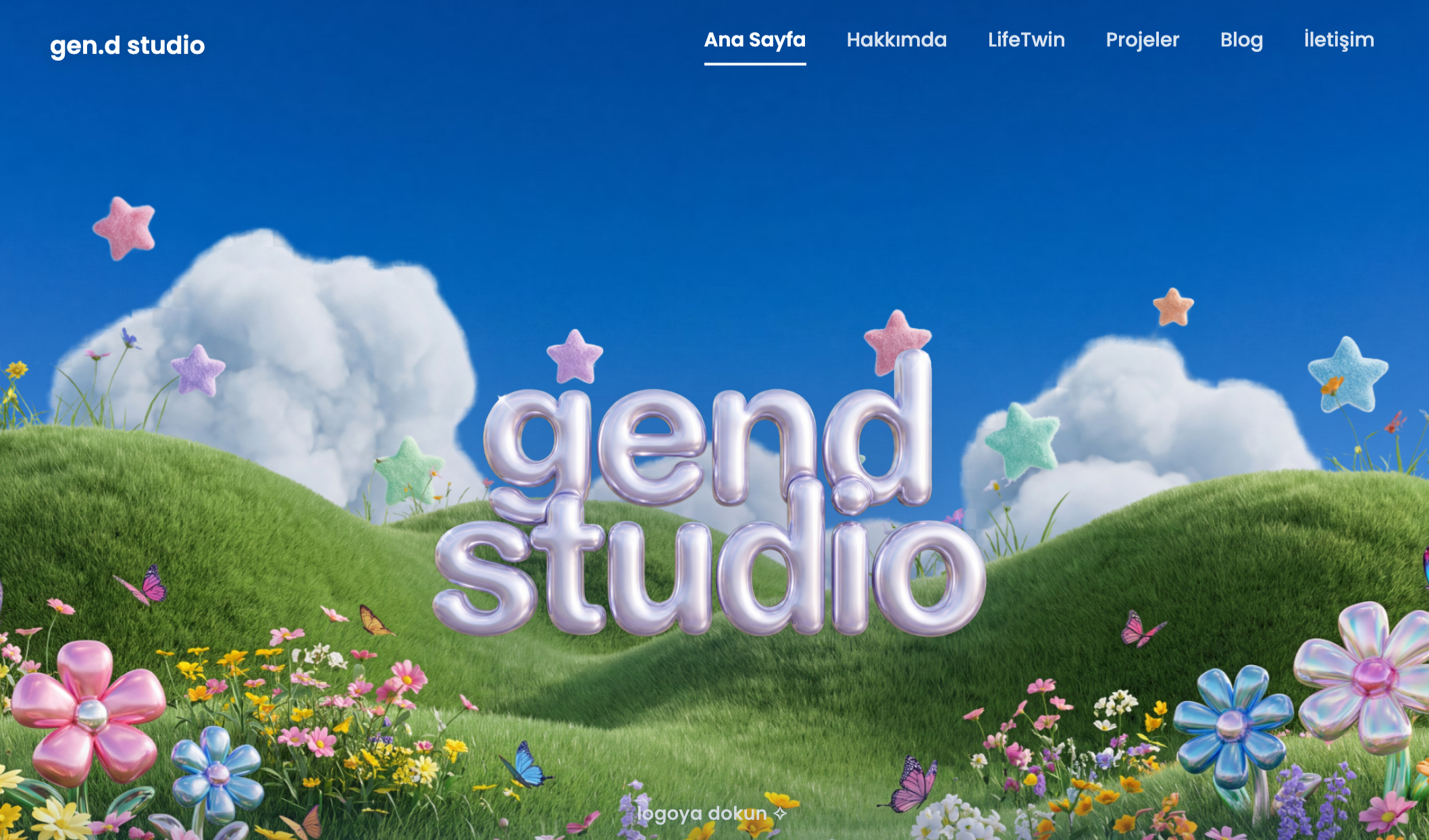 gen.d studio giriş sahnesi